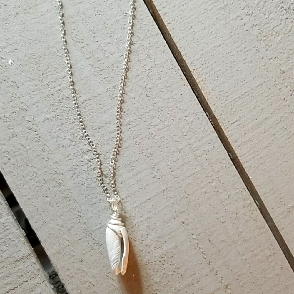 Seashell necklace